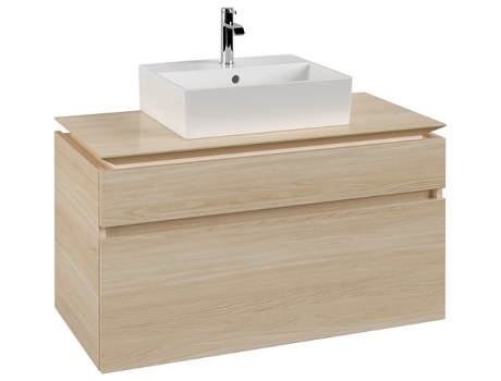 Villeroy &amp Boch Legato Vanity unit B604 1000x550x500mm centro lavabo iluminación LED