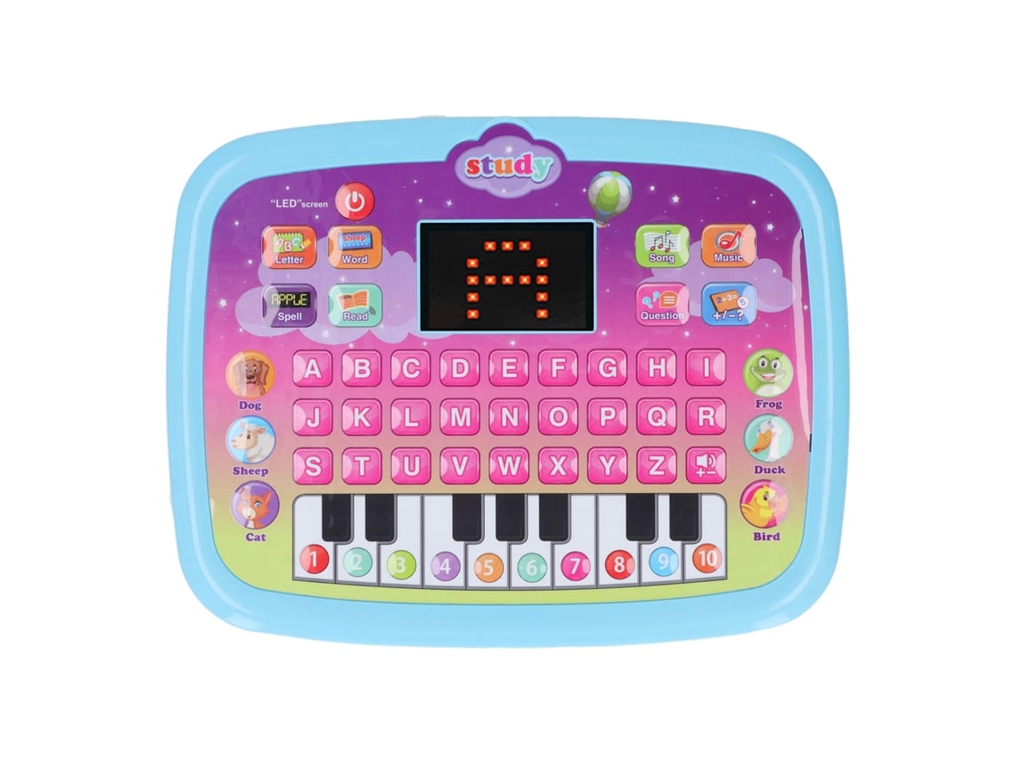 2026-tableta Habladora Para Niños Tableta De Aprendizaje Para Bebés Smarty Learning Pad 8 Modos Tableta De Aprendizaje De Inglés Azul
