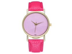 Reloj De Pulsera De Cuarzo Rosa Rojo Para Mujer Zhoulianfa T126-a