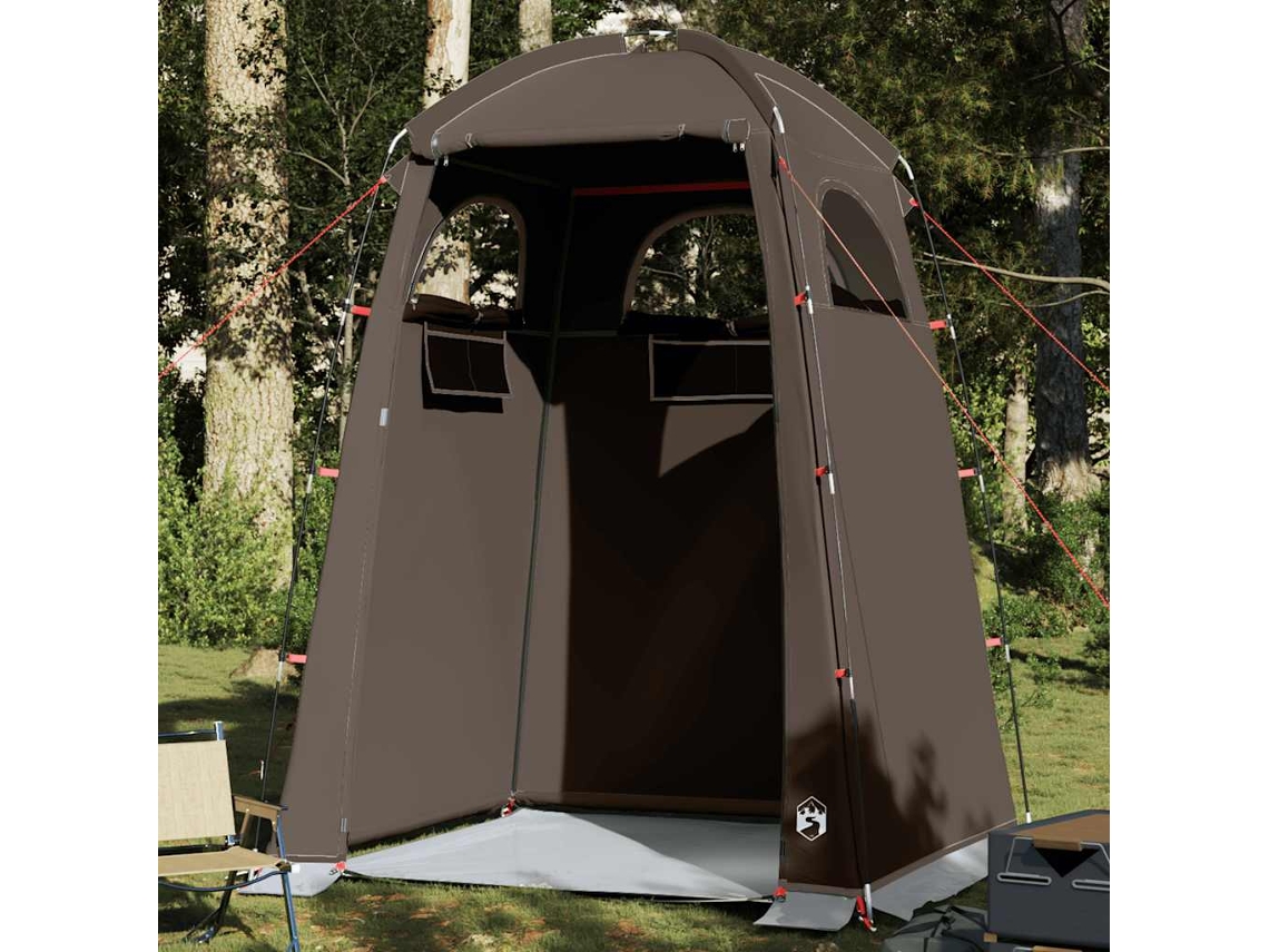 Tienda de ducha impermeable marrón