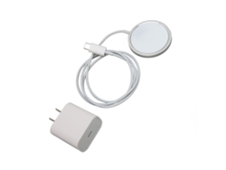 Base Pad De Carregamento Sem Fio Rápido 15w Usb C Magnético Para Iphone 12 13 14 Pro Max E Fones De Ouvido Ios