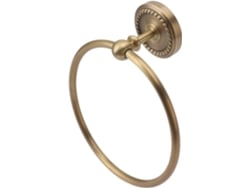 Porta-toalhas De Banheiro Cryfokt, Suporte Redondo De Cobre Para Toalha De Mão, Para Banheiro, Montado Na Parede Da