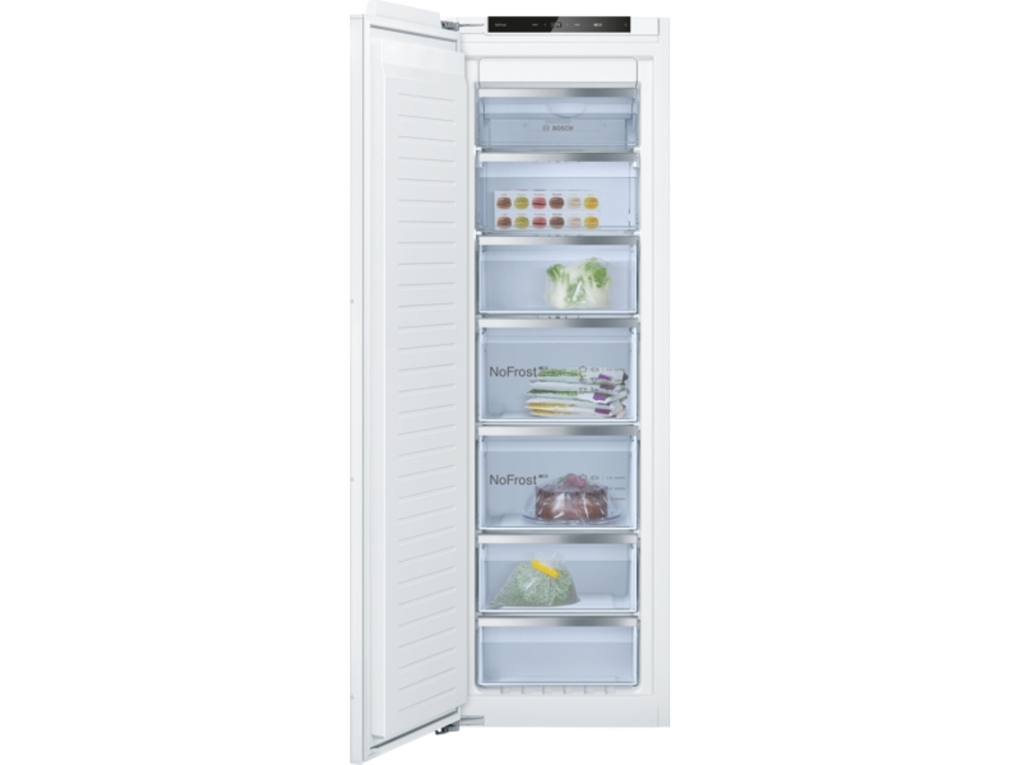 Arcón Vertical encastrable BOSCH GIN81ACE0 (No Frost - 1772 cm - 212 L - Blanco)