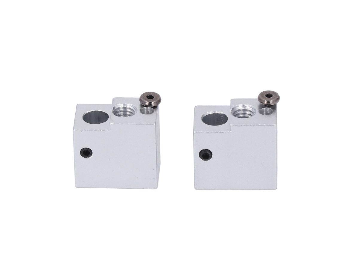 2 Bloques Calefactores De Aluminio Para Impresora 3d Kobra (3 Accesorios De Repuesto)