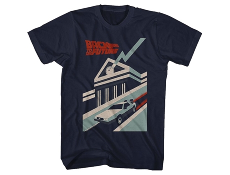 Camiseta ROCKINSTONE Pôster Gráfico De Volta Para o Futuro (XXL)