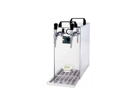 Dispensador de cervezaLINDR Kontakt 40 / K PROFI 2 líneas, 50 litros / h, Green Line