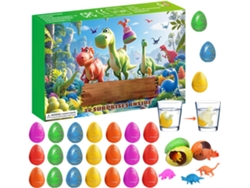 24 días de huevos con forma de dinosaurio, una sorpresa para los más pequeños, Calendario de Adviento