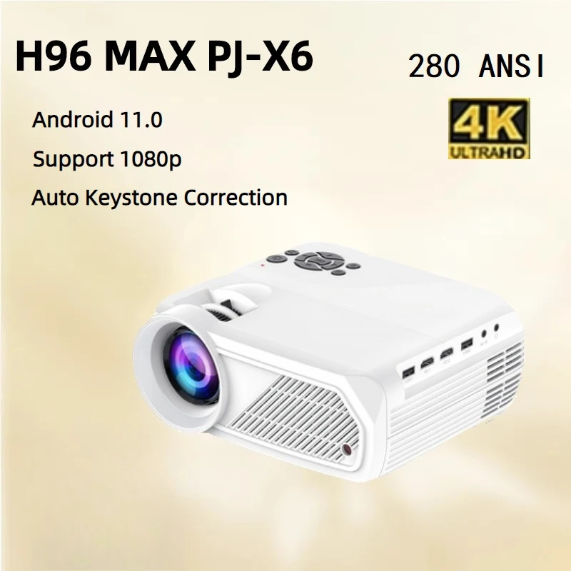 Proyector 4K HD con Android 11 y Bluetooth