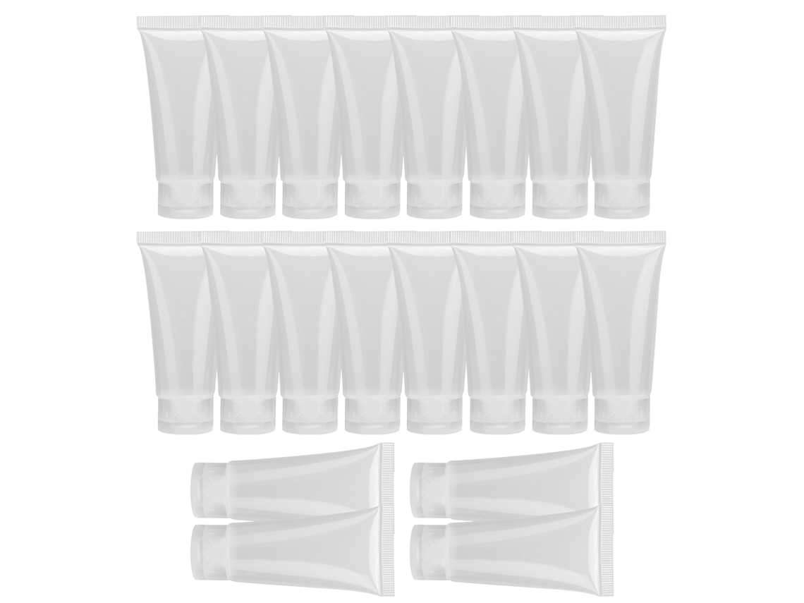 20ml Botella De Viaje Vacía Recargable Para Líquido, Loción Y Crema En Tubos Vante