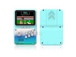 Consola De Videojuegos Portátil De 2,8 Pulgadas, 500 Juegos, Estilo Arcade Retro, Compatible Con Conexión Av, Regalo Para Niños, Color Azul