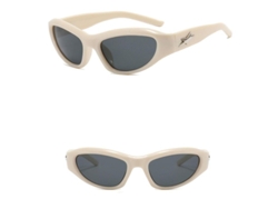 Gafas De Sol Cuadradas Y2k Millennium Spicy Girls Con Protección Uv400 Para Viajes, Vacaciones Y Senderismo.