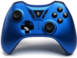 Mando Multiplataforma ENKERS Gamepad (Inalámbrico - Azul)