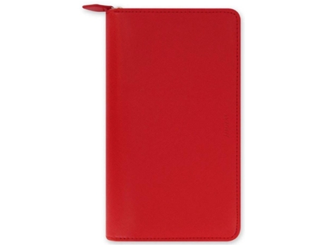 Agenda FILOFAX Saffiano Rojo (Semanal - 30x125x210 mm)