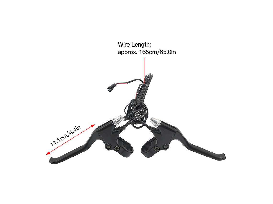 Maneta De Freno Para Bicicleta Eléctrica/e-bike, Par Izquierdo/derecho, Repuestos, Mtb, 22,2 Mm.