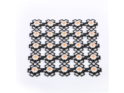 Paquete de 25 chips LED de espectro completo de 3 W para el crecimiento de plantas (380-840 nm)