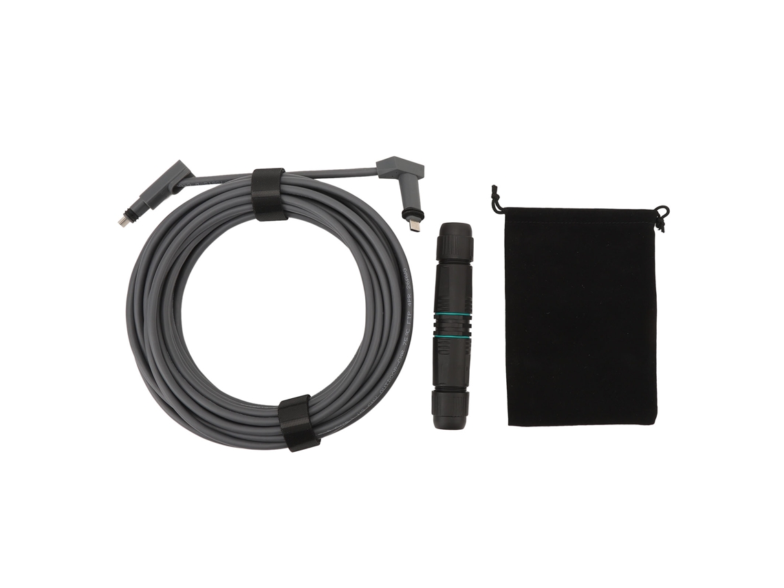 Cable De Extensión De Repuesto Para Satélite Starlink V2 Rectangular Satellite Con Adaptador Cat5e Ip68 A Prueba De Agua 45,72 M/150 Pies