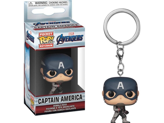 Llavero FUNKO Pop Marvel Avengers Endgame Captain America TS
