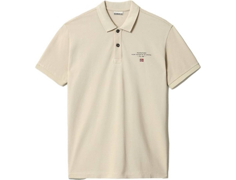 Polo para Hombre NAPAPIJRI Elbas 4 Beige para Nautica (M)