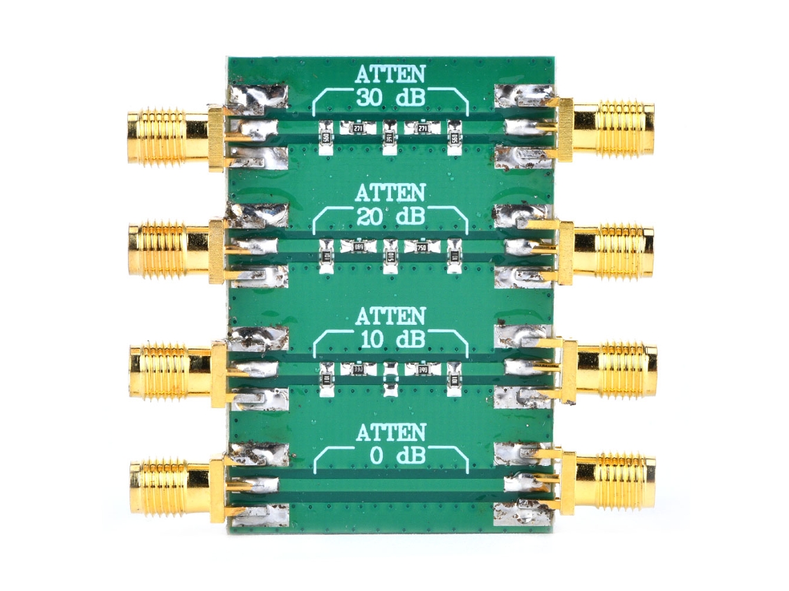 Atenuador De Radiofrecuencia Fijo Con Conectores Sma Dobles Hembra, Dc-4.0ghz, 50ω