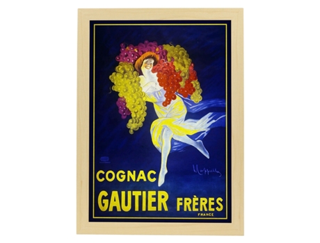 Poster NACNIC Vintage de Coñac Gautier