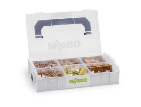 Surtido de terminales de caja de conexiones 352 piezas WAGO 887-955 Flexible: 0 14-4 mm² Rígido: 0 2-4 mm² 1 juego