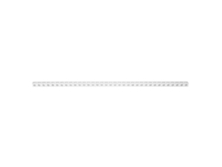 Viga quadrada com 35 furos, peça acessória para estrutura robótica, 8x8x280mm, 3106-0035-0280