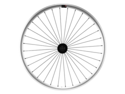 Rueda delantera Fixie con tuerca de llanta P2R