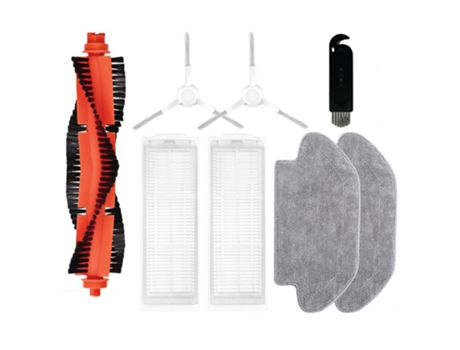 Panos de esfregona com filtro hepa da escova lateral principal para xiaomi robot vacuum mop 2s