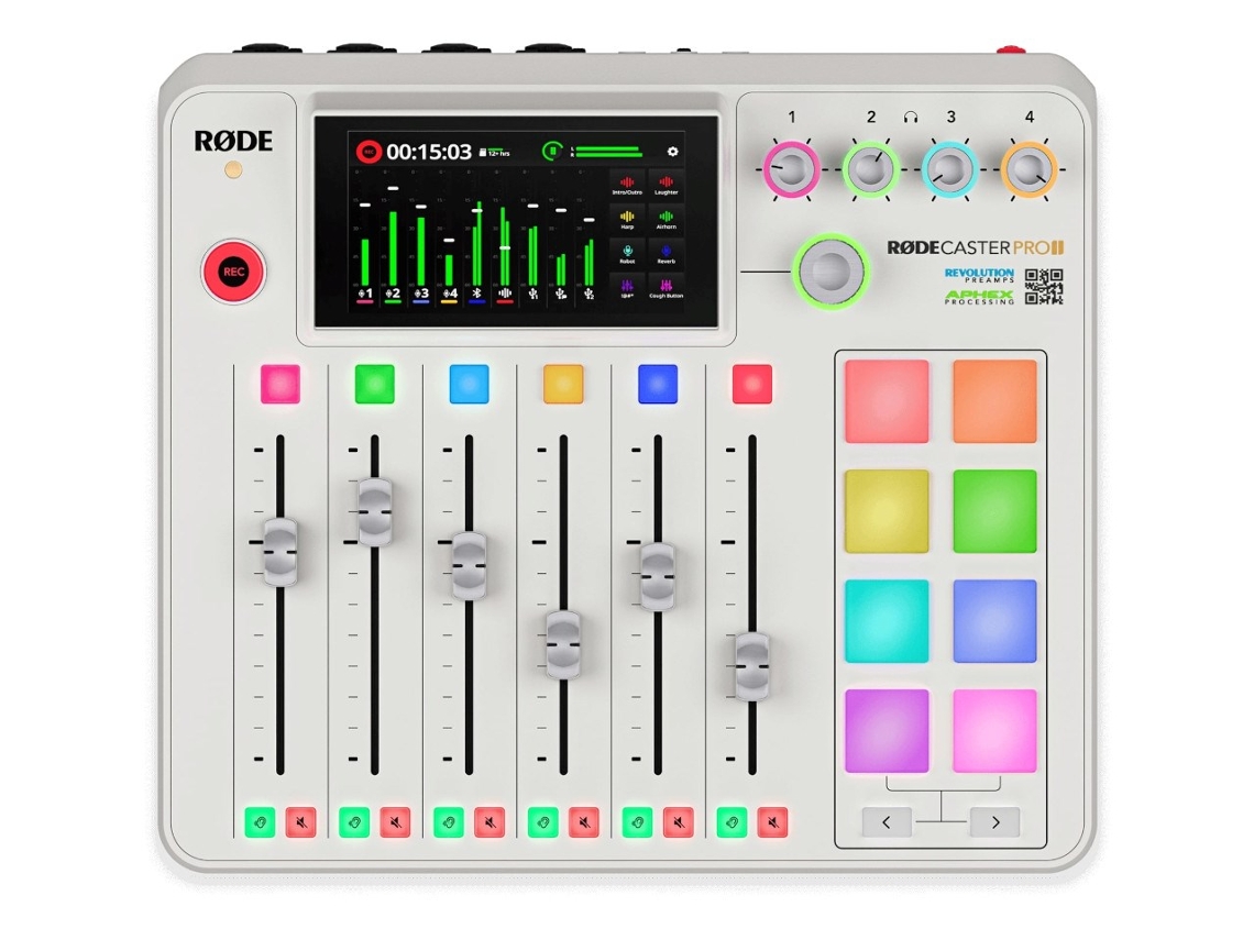 Røde Rodecaster Pro Ii White - Podcast Production Studio, White