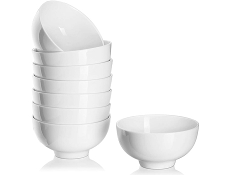 10 Oz Piccole Ciotole Da Dessert Set Di 8 Ciotole Per Cereali In Ceramica Da 4 5 Pollici DOWAN