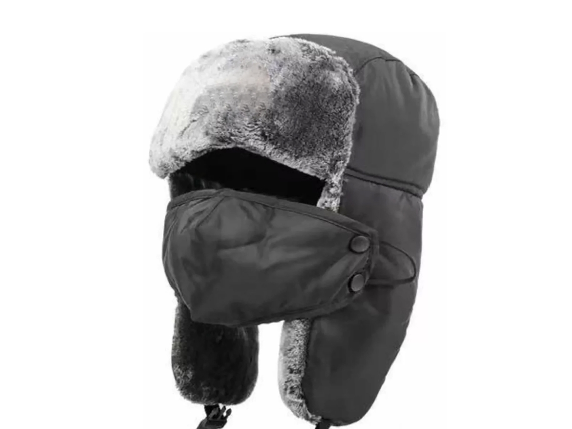 Gorro Protector De Orejas Impermeable Y Ajustable Trapper, Cómodo Y Unisex, Para Invierno.