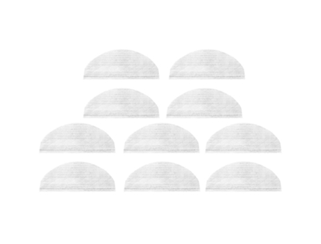 10pcs esfregões de pano para esfregão eufy x8 robô aspirador de pó lavável