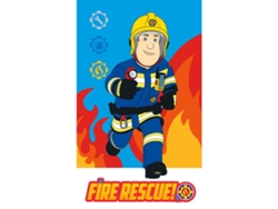Toalla Infantil Sam El Bombero Rescate 30x50 Cm