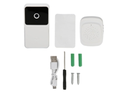 Timbre De Video Inteligente Con Wifi De 2,4 Ghz, Visión Nocturna, Cambio De Voz, Intercomunicador Para Casa Y Apartamento