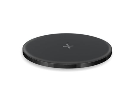 ELKUAIE Cargador inalámbrico 15W Ultra-delgado redondo Cargador inalámbrico rápido Pad Compatible con Apple Android, etc.