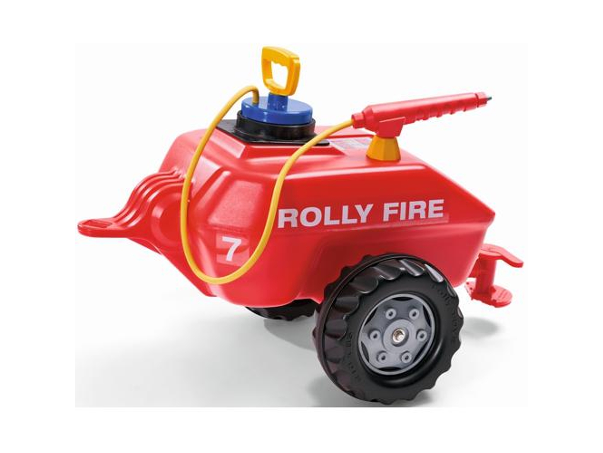Remolque con Tanque de Agua ROLLYTOYS Tanker Rojo con Rociador