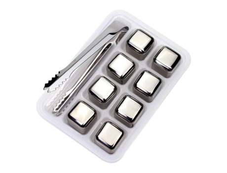 Piedras de Whisky de Acero Inoxidable - Plata