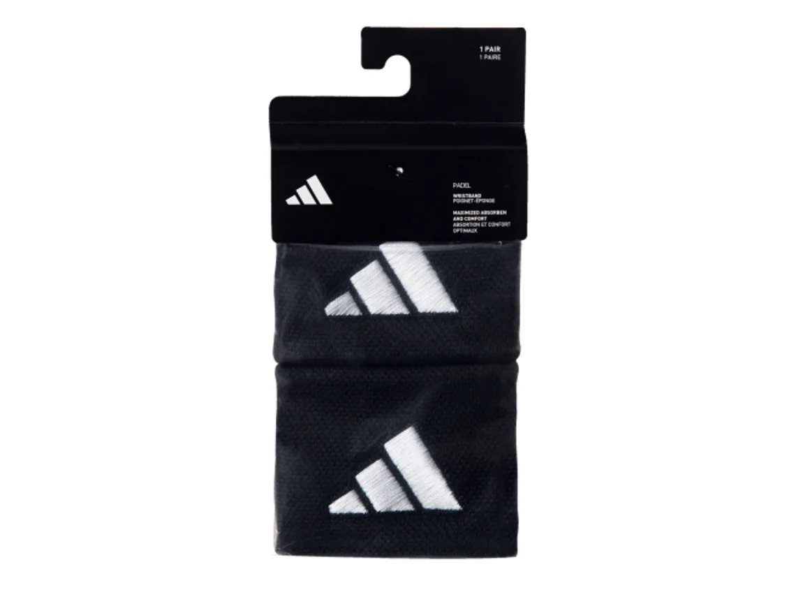 Muñequeras ADIDAS S Negro/Blanco X2 Ale Galan