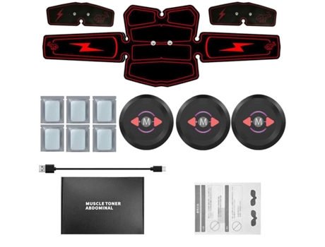 Estimulador Muscular Inteligente OHPA Mhd1082 Rojo