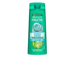 Champú Fructis Hydrafresh para el cabello, 400 ml, limpiador revitalizante para todo tipo de cabello, Garnier