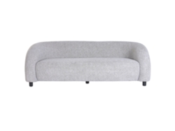 Sofa Madera Poliester Gris Oscuro 200x89x69cm