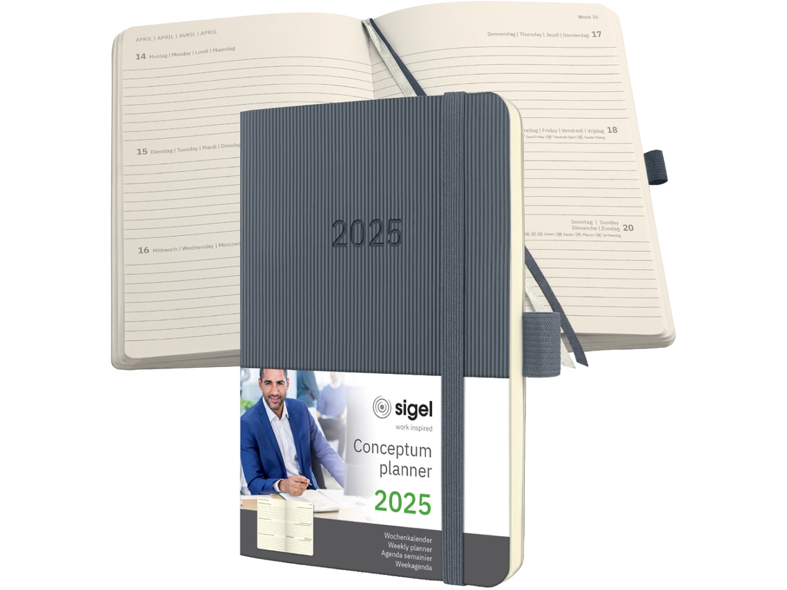Calendario de Bolsillo SIGEL Conceptum 2025 Aprox.