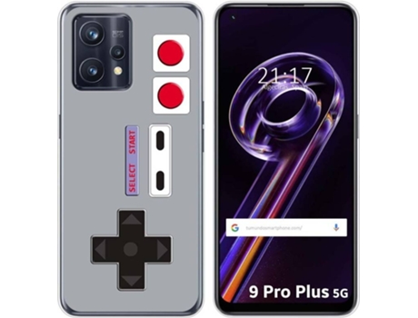 Carcasa para Realme 9 Pro Plus 5G TUMUNDOSMARTPHONE Dibujos Consola Multicolor