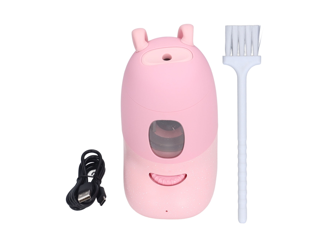 Sacapuntas Eléctrico 2000mah 7-8mm 2b A 4b Seguro Estable Diseño Único Para Hogar Oficina Colegio Rosa