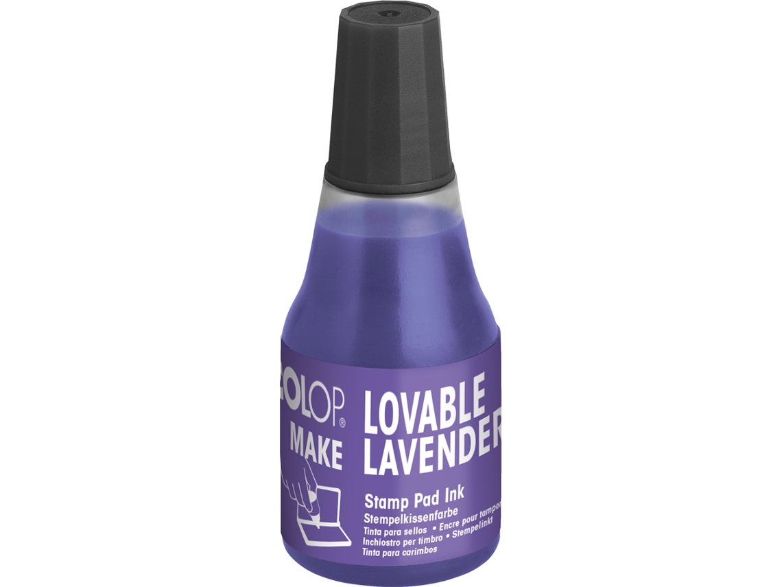 Tinta para Sello COLOP Make 25 Ml Lavanda Adorable