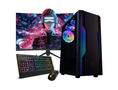 Pack Gaming Completo By NEO-PC - AMD Ryzen 5 4600G 3.7 GHz -16GB RAM - 480 GB SSD - Monitor 27 FullHD Teclado y ratón - Windows 11.