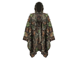 Poncho Impermeable De Camuflaje 3d Con Hojas, Con Capucha, Para Niños Y Adultos, Ideal Para Acampar Y Hacer Senderismo.