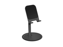 Soporte universal de aluminio para teléfono móvil, ideal para escritorio, espejo alto, tablet y portátil.