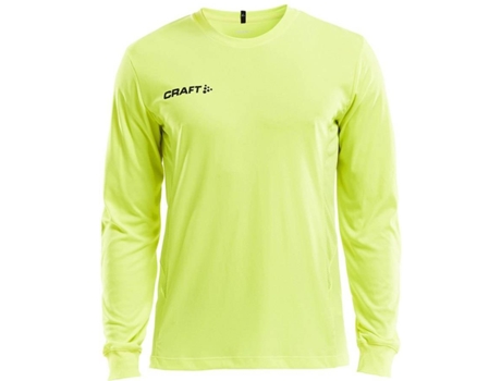 Camiseta de Hombre para Fútbol CRAFT Squad Amarillo (2XL)