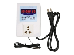 Controlador Digital De Temperatura Led Impermeable Con Función Plug And Play Para Acuarios Y Cría De Peces, 110-240 V, Enchufe Estadounidense.